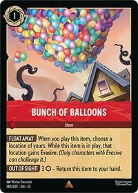 Bunch of Balloons 140/207 Rare