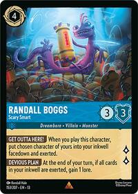 Randall Boggs - Scary Smart | Attack of the Vine! | Rare | Cold Foil | #153/207
