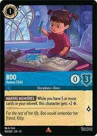 Boo - Human Child | Attack of the Vine! | Rare | Cold Foil | #160/207