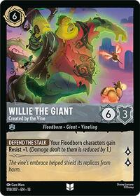 Willie the Giant - Created by the Vine | Attack of the Vine! | Uncommon | Cold Foil | #178/207