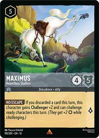 Maximus - Relentless Stallion 195/207 Rare
