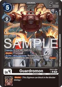Guardromon (Limited Foil) | Digital World Shambala | Common | #EX12-054 C