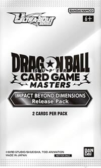 Dragon Ball Super: Masters: Impact Beyond Dimensions Release Event Pack