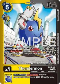 Thundermon (Limited Foil) | Digital World Shambala | Common | #EX12-041 C