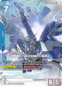 Hi-Nu Gundam (EX) (LR+) | Eternal Nexus | LR+ | Holofoil | #EB01-002