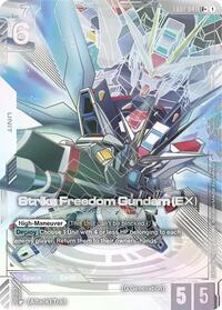 Strike Freedom Gundam (EX) (LR+) | Eternal Nexus | LR+ | Holofoil | #EB01-041