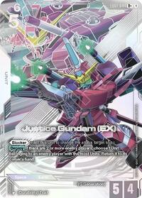 Justice Gundam (EX) (R+) | Eternal Nexus | R+ | Holofoil | #EB01-044
