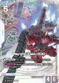 Psycho Zaku (EX) (R+) | Eternal Nexus | R+ | Holofoil | #EB01-045