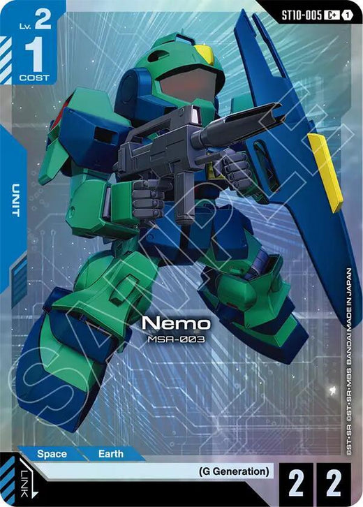 Nemo (C+) ST10-005 C+ Holofoil