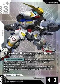Gundam Barbatos 1st Form (C+) | Starter Deck 10: Generation Pulse | C+ | Holofoil | #ST10-008