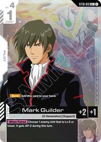 Mark Guilder (C+) | Starter Deck 10: Generation Pulse | C+ | Holofoil | #ST10-012