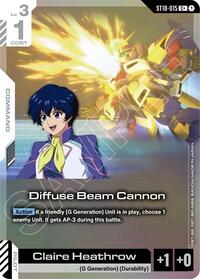 Diffuse Beam Cannon (C+) | Starter Deck 10: Generation Pulse | C+ | Holofoil | #ST10-015