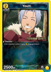Youm | UE20BT: That Time I Got Reincarnated as a Slime Release Event Cards | Uncommon | Normal | #UEPR/TSK-1-008