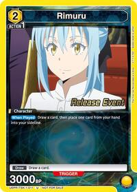 Rimuru (011) | UE20BT: That Time I Got Reincarnated as a Slime Release Event Cards | Uncommon | Normal | #UEPR/TSK-1-011