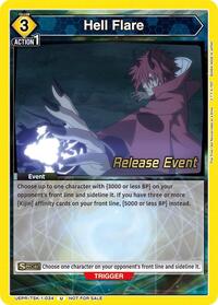 Hell Flare | UE20BT: That Time I Got Reincarnated as a Slime Release Event Cards | Uncommon | Normal | #UEPR/TSK-1-034
