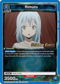 Rimuru (051) | UE20BT: That Time I Got Reincarnated as a Slime Release Event Cards | Uncommon | Normal | #UEPR/TSK-1-051