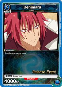 Benimaru (022) | UE20BT: That Time I Got Reincarnated as a Slime Release Event Cards | Uncommon | Normal | #UEPR/TSK-2-022