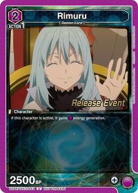 Rimuru (043) | UE20BT: That Time I Got Reincarnated as a Slime Release Event Cards | Uncommon | Normal | #UEPR/TSK-2-043