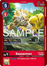 Seasarmon (Limited Foil) | Digital World Shambala | Uncommon | #EX12-011 U