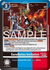 Saneiketsu Invitation (Limited Foil) | Digital World Shambala | Common | #EX12-071 C