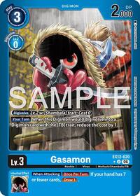 Gasamon (Limited Foil) | Digital World Shambala | Uncommon | #EX12-020 U