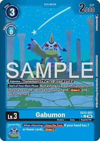 Gabumon (Limited Foil) | Digital World Shambala | Uncommon | #EX12-021 U
