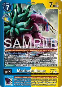 MarineBullmon (Limited Foil) | Digital World Shambala | Uncommon | #EX12-031 U