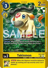 Takinmon (Limited Foil) | Digital World Shambala | Common | #EX12-039 C
