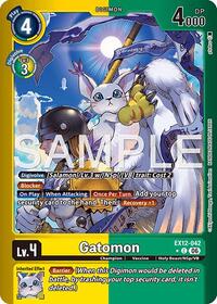 Gatomon (Limited Foil) | Digital World Shambala | Common | #EX12-042 C