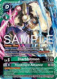 Diarbbitmon // Truskmore Advance (Alternate Art) | Digital World Shambala | Super Rare | Foil | #EX12-052 SR