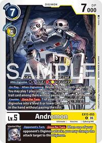 Andromon | Digital World Shambala | Rare | Foil | #EX12-055 R