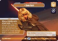Shin Hati - Eager Adversary (Showcase) | Ashes of the Empire | Common | Foil | #782