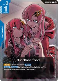 Kindhearted (Store Tournament Participation Pack 05) GD04-101 Rare Holofoil