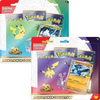 Pokemon: 30th Celebration Tech Sticker Collection [Set of 2]