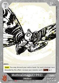 Mothra (imago) (1992) | Ink-Brushed Monster Rampage | SR | Foil | #ESC01-006