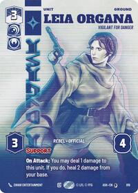 Leia Organa - Vigilant for Danger (Prestige) | Ashes of the Empire | Special | Normal | #819