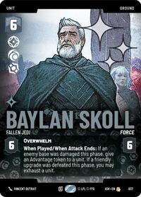 Baylan Skoll - Fallen Jedi (Prestige Foil) | Ashes of the Empire | Rare | #837