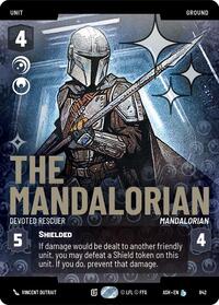 The Mandalorian - Devoted Rescuer (Prestige Foil) | Ashes of the Empire | Legendary | #842