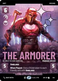 The Armorer - Secrecy is Our Survival (Prestige Foil) | Ashes of the Empire | Uncommon | #844