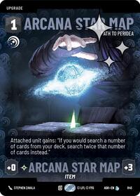 Arcana Star Map - Path to Peridea (Prestige Foil) | Ashes of the Empire | Legendary | #845