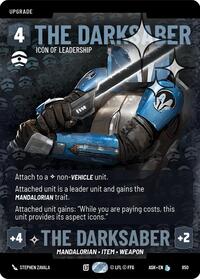 The Darksaber - Icon of Leadership (Prestige Foil) | Ashes of the Empire | Legendary | #850