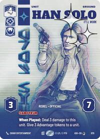 Han Solo - It'll Work (Prestige Foil) | Ashes of the Empire | Special | #870