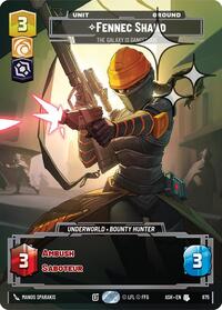 Fennec Shand - The Galaxy Is Dangerous (Prestige Foil) | Ashes of the Empire | Uncommon | #875