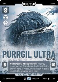 Purrgil Ultra (Serialized) | Ashes of the Empire | Uncommon | Foil | #883