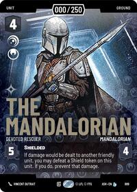 The Mandalorian - Devoted Rescuer (Serialized) | Ashes of the Empire | Legendary | Foil | #889