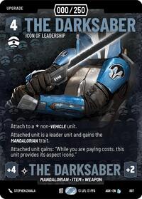 The Darksaber - Icon of Leadership (Serialized) | Ashes of the Empire | Legendary | Unspecified | #897