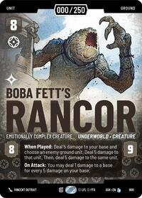 Boba Fett's Rancor - Emotionally Complex Creature (Serialized) | Ashes of the Empire | Legendary | Unspecified | #900