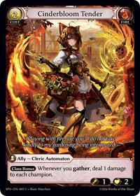 Cinderbloom Tender | Supporter Pack 4 | Uncommon | Normal | #005