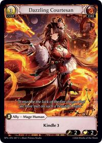 Dazzling Courtesan | Supporter Pack 4 | Uncommon | Normal | #007