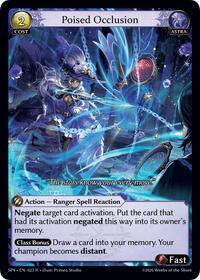 Poised Occlusion | Supporter Pack 4 | Rare | Foil | #023